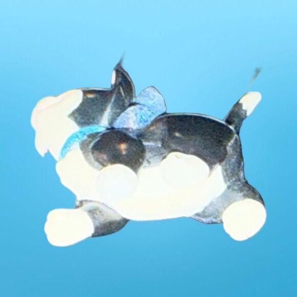 Disney Pinocchio FIGARO CAT Glitter Bow Minnie Bowtoons Bowtique 1.5" A30 - Picture 4 of 8